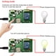 thumbnail image 3 of Injueey Módulo de interruptor de relé WiFi ABS, Control remoto, autobloqueo, antiflaming, IP44, aplicación impermeable, placa de circuito, Electrónica miscelánea, 3 of 6