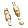 thumbnail image 2 of Derale 13031 Línea De Enfriador De 5/16" A 3/8" Npt Manguera Universal Línea De Transmisión Conexión De Latón, 2 of 2