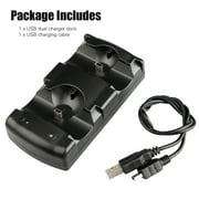قاعدة شحن مناسبة لجهاز Sony Playstation 3 PS3 MOVE ، محطة شحن TSV لجهاز PS3 مع كابل USB ، وحدة تحكم وحامل شحن لجهاز PS3 ، شاحن بفتحة مزدوجة ، أسود