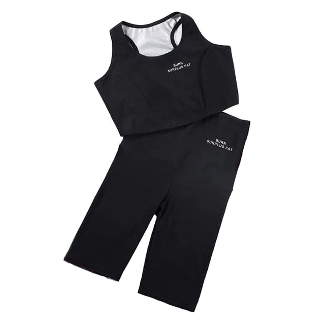Mujeres Sauna pérdida de peso adelgazamiento Sauna traje de entrenamiento L Jinwen Traje de pantalones de sauna