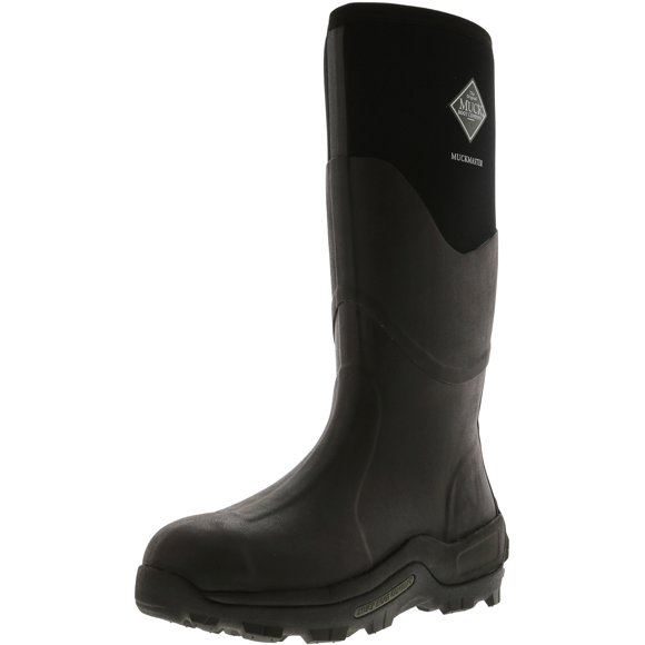 Muck Boot Company Muckmaster Black Knee-High Rubber Rain - 12M / 11M