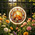 thumbnail image 6 of Guodhu Acrylic Puzzle Sun Catcher Fox 3D Crystal Puzzle Wall Hanging 100 Pieces 7.4 Inch Window Suncatcher Rainbow Maker for Home Office Mixed Material(multicolour U), 6 of 7