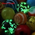 thumbnail image 4 of 42 piezas de canicas de cristal hechas a mano de DSHMIXIA, 1,6 cm, juguete brillante, 4 of 9