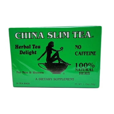 China Slim Tea Natural Herbal Dieter's Delight, 36 Tea Bags, Net Wt 3. ...