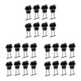 thumbnail image 2 of Justharion 8pcs Plastic Kayak Drain Plug Wide Compatibility Marine Grade Materials Easy To Install Boat Parts black 3Set, 2 of 6