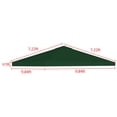 thumbnail image 4 of Replacement Canopy Top Cover for 10'X10' Gazebo for Outdoor Garden Patio Pavilion Sunshade, 4 of 7