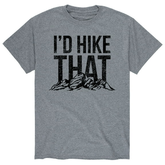 Instant Message - I'd Hike That - Men's Short Sleeve Graphic T-Shirt