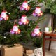 thumbnail image 5 of Uuiauoio Luminous Christmas Pendant, LED Light Up Decor for Tree, Window and Holiday Displays, Battery Powered KT Board Ornament with Traditional Holiday Motifs, 5 of 6