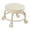 White-WLL-22x30cm, variant on Round Rolling Stool with Wheels Low Height Padded Seat Portable Rolling Stool for Home Salon Workshop,White-22x30cm