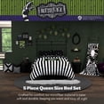 thumbnail image 3 of Juego de ropa de cama Franco Collectibles Beetlejuice Halloween Queen, 3 of 7