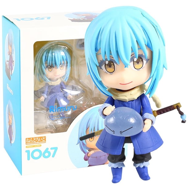 Anime esa vez me reencarné como un limo Rimuru Tempest PVC figura modelo Brinquedos juguete Gao Jinjia LED