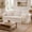White, variant on Vorthio Life 89" Farmhouse 3-Seater Sofa, Deep Seat Couch with High Back Support, Washable Removable Cover, Rolled Arms, Gray