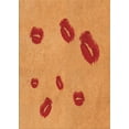 thumbnail image 1 of Ahgly Company Indoor Rectangle Patterned Orange Red Orange Area Rugs, 5' x 8', 1 of 6