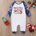 thumbnail image 5 of North Pole Cocoa And Cookie Matching Pajamas For Family And Dog With Plus Size, White And Blue, 5 of 7