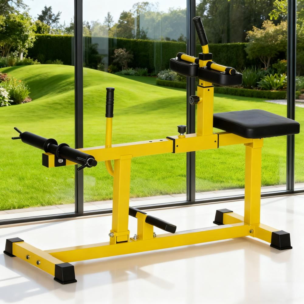 Yellow Gym Equipment for home