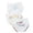 White, variant on HUITKMM Toddler Girls Breathable Cotton Triangle Panties Bunny Printed Kids Undergarments