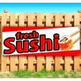 thumbnail image 1 of Fresh Sushi 13 oz Vinyl Banner With Metal Grommets, 1 of 4