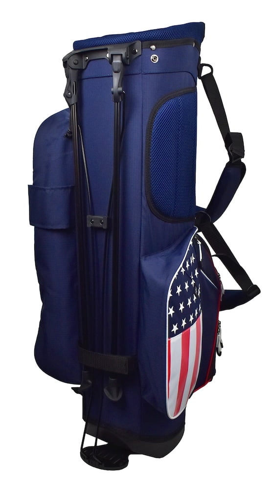 Hot-Z Golf USA Flag Stand Bag Red/White/Blue