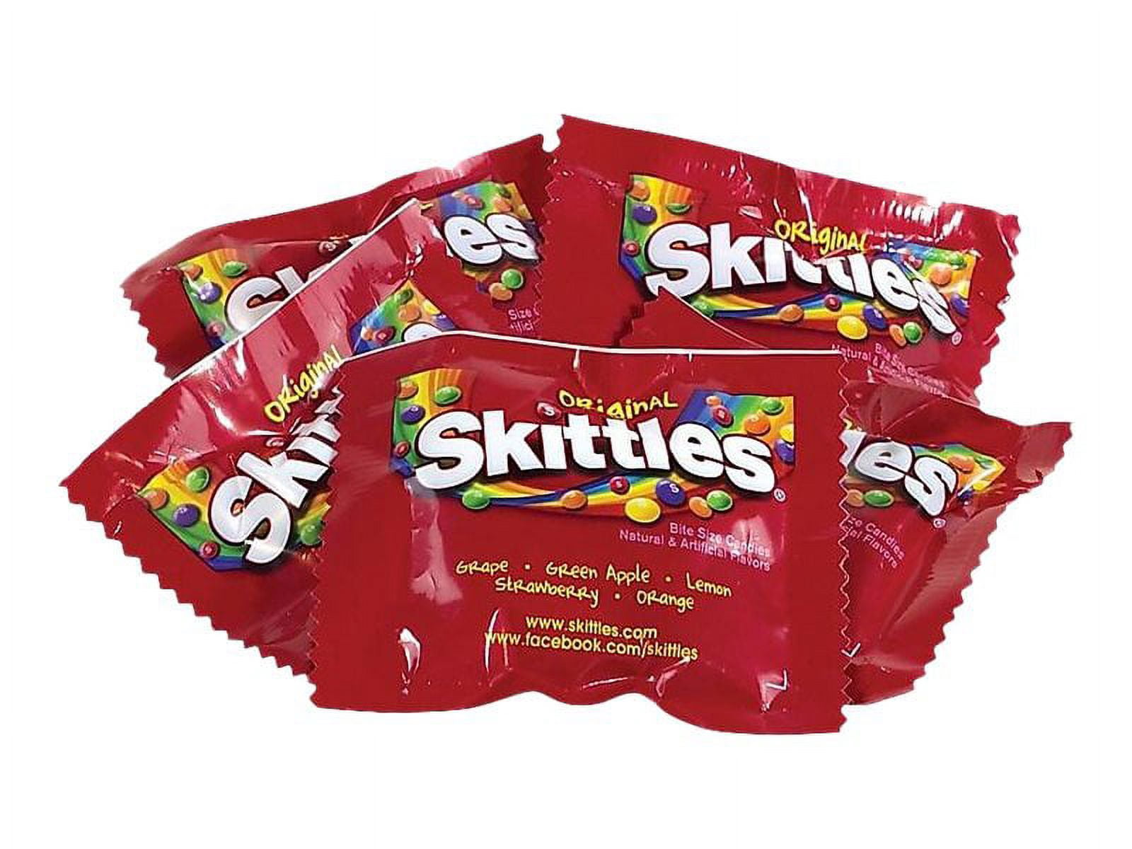 SKITTLES Chewy Candy Fun Size Packs, 4 lb