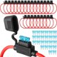 thumbnail image 1 of Portafusibles en línea Shimeyao de 14 AWG con fusibles impermeables de 15 A, 1 of 8