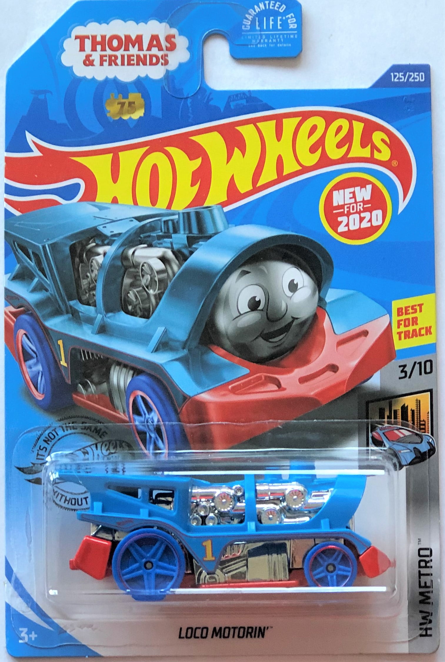 Hot Wheels 2020 Loco Motorin Thomas the Train Blue 125/250 - Walmart