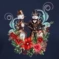 thumbnail image 3 of CafePress - A Steampunk Snowman T Shirt - Women's Traditional Fit Dark T-Shirt, 3 of 4