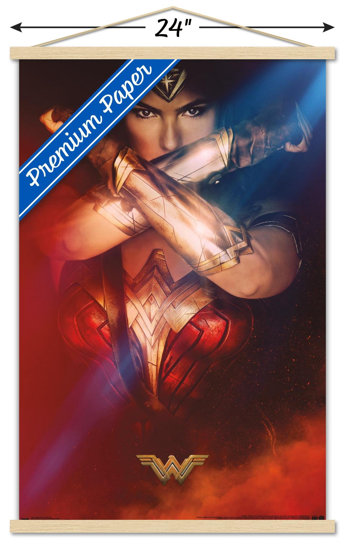DC Comics Movie Wonder Woman - Bracelets One Sheet Wall Poster with Magnetic Frame, 22.375" x 34"
