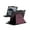 Metropolis SE - Bordeaux, variant on UAG iPad Pro 11" Case M5 2025 6th Gen, M4 2024 5th Gen A3357 A3358 A3359, Rugged Transparent Clear Folio Cover w/Pencil Holder & Multiple Angle Stand, Plyo Black/Ice