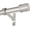 Brushed Nickel, variant on Curtain Rods for Windows 28 to 150 Inches, 1 Inch Adjustable Heavy Duty Drapery Rod with Aluminum Alloy Finials and Brackets for Living Room, Bedroom, Kitchen, Patio, Antique Bronze