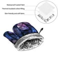 thumbnail image 6 of Balery Fantasy Dragon In Cathedral Pattern Oven Mitts and Pot Holders 4 pcs Set, Kitchen Oven Glove High Heat Resistant 500℉ Oven Mitts with Non-Slip Silicone Surface, 6 of 6