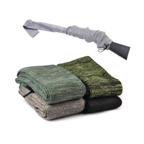 4 PCS Rifle Sleeve 52'' Gun Sock Rifle Shotgun Sleeve Silicone Treated