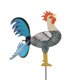 thumbnail image 1 of Ounissouiy Gallo Molino de viento Escultura de Estatua Pollo Decoración Prop Patio Patio Decoración del hogar, 1 of 6
