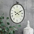 thumbnail image 2 of Creative Co-op Metal Wall Clock with Bird, 2 of 4