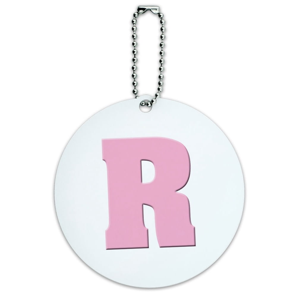 Graphics and More Graphics and More Letter R Initial Baby Girl Block