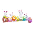 thumbnail image 6 of Easter Door Frame Cute Easter Wood Ornaments Corner Door Sign Easter Decorations 22cmx14.5cm, 6 of 9