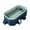 Dark blue, variant on Puedo Green Miffy Pattern Swimming Pool – No Inflation Needed, Foldable & Portable for Backyards, (86" x 54" x 20"in)