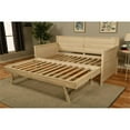 thumbnail image 6 of Kodiak Furniture Marisa Wood Daybed w/ Trundle in Weathered White w/ Mattresses, 6 of 12