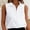 White Tops, variant on CUSTG Women Casual Blouses Summer Sleeveless Button Down Shirts Blouses Solid Color Loose V Neck Tank Tops For Work Classic Dailywear