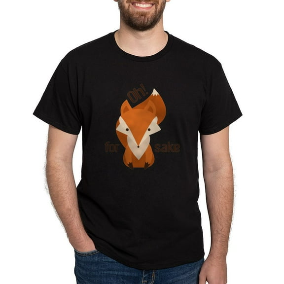 CafePress - Oh For Fox Sake Dark T Shirt - Men's Classic Graphic Cotton T-Shirt