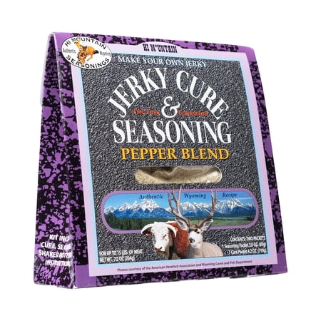 Hi Mountain Jerky Cure & Seasoning Kit - Pepper Blend