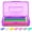 1C - Purple, variant on Clearance! Clear Pencil Case, 1 Pack Plastic Pencil Case with Stickers, Large Crayon Box with Snap-tight Lid, Stackable Storage Box Organizer Box for Kiddo B*oys G*irls, Back to S*chool Gift (Purple)