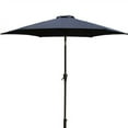 thumbnail image 3 of 8.8 FT Patio Umbrella with Push Button Tilt and Crank Lift,Outdoor Aluminum Patio Umbrella Market Umbrella with 42 pounds Square Resin Base,for Garden, Lawn, Deck, Backyard & Pool, 3 of 7