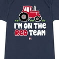 thumbnail image 3 of International Harvester - I'm On The Red Team - Infant Baby One Piece, 3 of 6