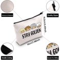thumbnail image 5 of Stay Golden Makeup Bag TV Show Inspire Cosmetic Bag Friendship Gift For Best Friend, 5 of 5