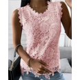 thumbnail image 1 of Ropa de moda elegante de encaje para mujer, ropa de calle informal, camisetas sólidas para mujer, camiseta Y2k, Tops Vintage, 1 of 4