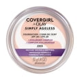 thumbnail image 1 of COVERGIRL Simply Ageless Instant Wrinkle Defying Foundation with Hyaluronic Complex, Vitamin C, and Niacinamide - SPF 28, 100% Cruelty-Free, 1 of 7