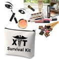 thumbnail image 3 of XT&nbsp;Survival&nbsp;Kit Makeup Bag Radiology X-ray Tech Gift Radiology Nurse Cosmetics Bag Radiologist Gift Radiographer Gift Sonographer Gift, 3 of 7