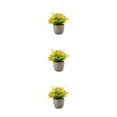 thumbnail image 1 of Decodeary Green Eco-friendly Artificial Money Tree In Pot Long-lasting Durability Realistic Appearance orange rose 3Set, 1 of 6