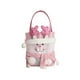 thumbnail image 2 of Bolsa de Regalo de Navidad | Embalaje de regalo y caramelo de Navidad de mano | Saco de Navidad de poliéster reutilizable | Diseño de oso de muñeco de nieve de Santa | Rosa | 16,5 x 9,06 pulgadas, 2 of 6