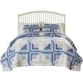 thumbnail image 5 of Greenland Home Fashions Cottage Cabin Finely Stitched Calico Quilt Set, 3-Piece King/Cal King, 5 of 7